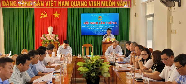 Hiển thị chi tiết cho Hội Nông dân tỉnh: Sơ kết công tác Hội và phong trào nông dân 6 tháng đầu năm; triển khai nhiệm vụ 6 tháng cuối năm 2024. Hình ảnh cho bài viết Hội Nông dân tỉnh: Sơ kết công tác Hội và phong trào nông dân 6 tháng đầu năm; triển khai nhiệm vụ 6 tháng cuối năm 2024.